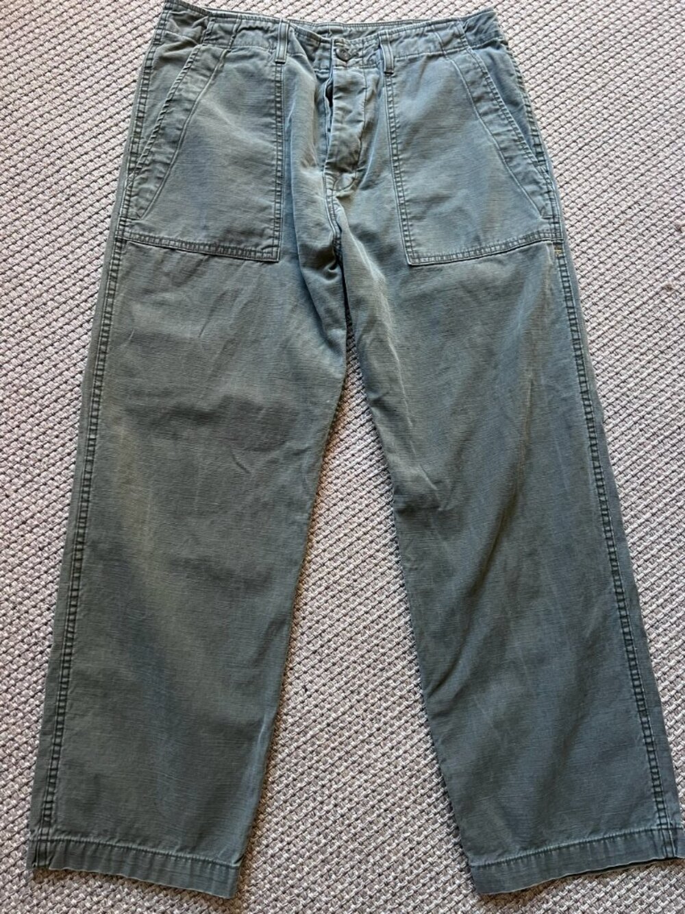 Imogene & Willie  Women’s Blake Military Trouser, Olive, size L